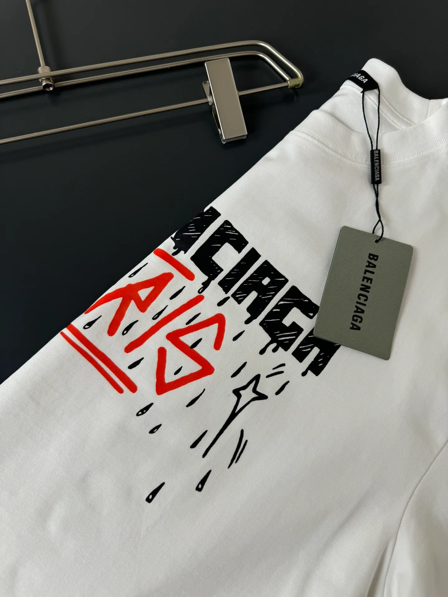 Balenciaga * * 2024SS New Arrival T ， ！ ， ，Classic logo ， ， Versatile Sizes S M L XL XXL